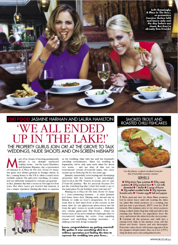 Jasmine and Laura for OK Magazine