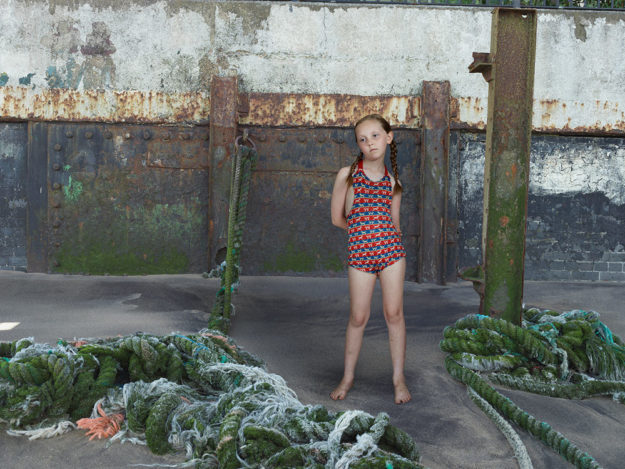 Old Father Thames girl on beach- London Makeup Artist Cat Legg
