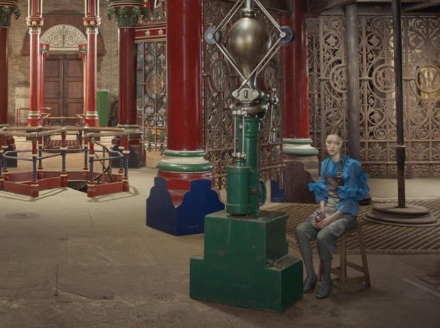 'Old Father Thames' project - Cathedral of the Marshes 2022 - Photographer julia_fullertonbatten / mairjoint_stylist / Hair and Makeup catlhairandmakeup . 